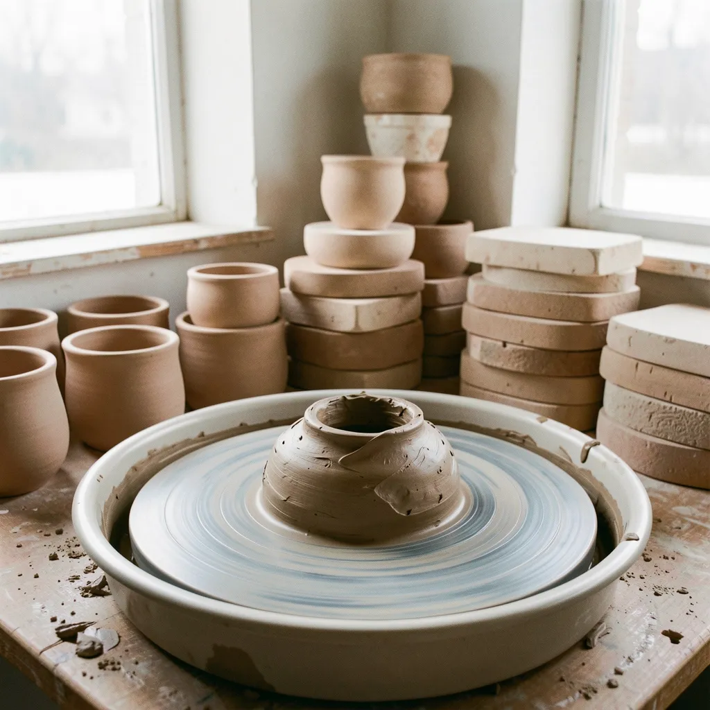 Ceramic products display